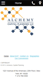 Mobile Screenshot of alchemycp.com